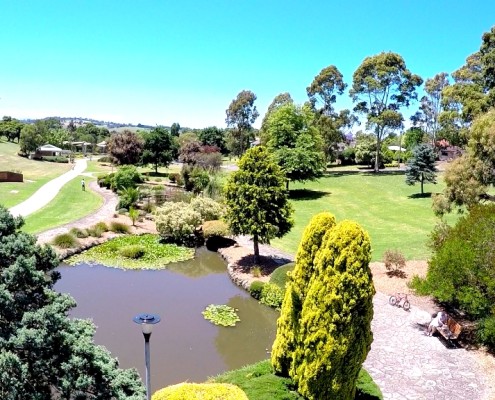 Aerial Photo of Drouin Gippsland Victoria